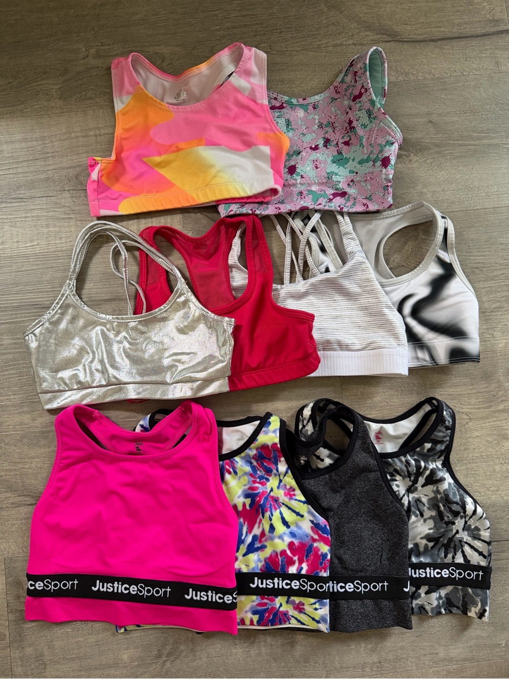 Girls Sports Bra pack size 6/7
